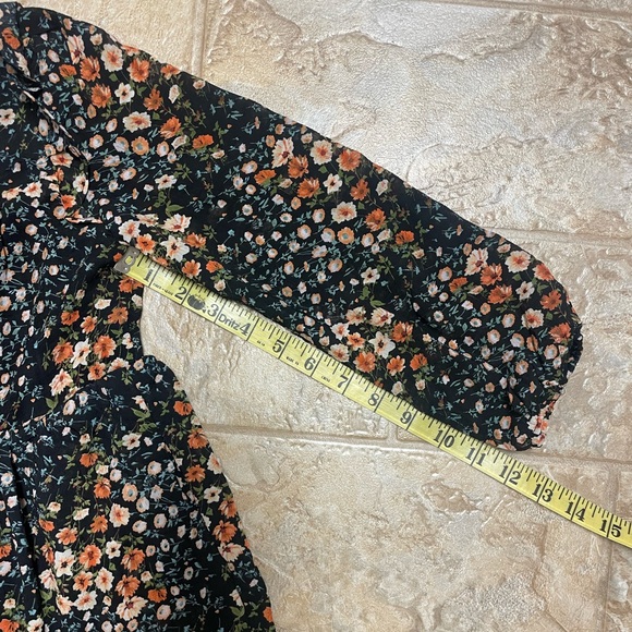 Hayden Girl gorgeous fall floral tiered dress-Girls size small-EUC - Picture 16 of 16